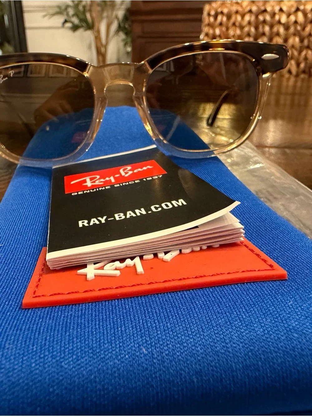 Ray-Ban Kids Tortoiseshell Brown Gradient Sunglasses